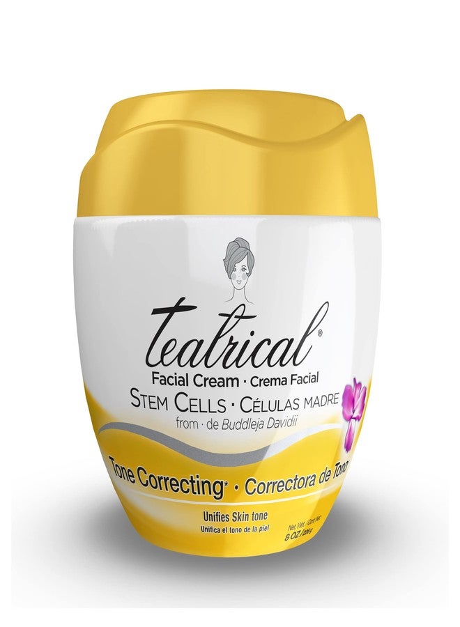 TEATRICAL Tone Correcting Face Cream with Buddleja Davidii Stem Cells, 8 Ounces - Image 1